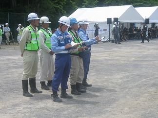 平成27年度揖斐川連合総合水防演習・広域連携防災訓練
